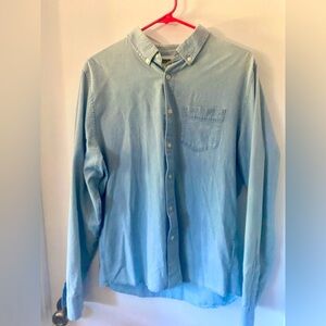 Wellen Organic Denim Shirt - color “bleached” (light blue) - size medium